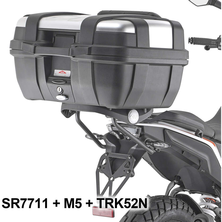 Givi SR7711 Monokey- oder Monolock-Topcase-Heckträger für KTM 390 Adventure (20 > 24)