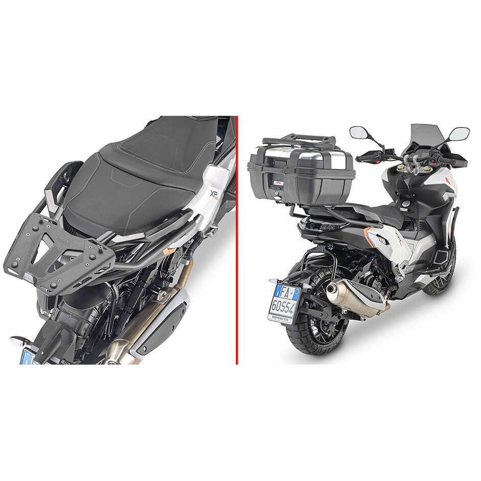 Givi SR8102 Monokey- oder Monolock-Topcase-Heckträger für PEUGEOT XP400 GT / XP400 Allure (23-25)