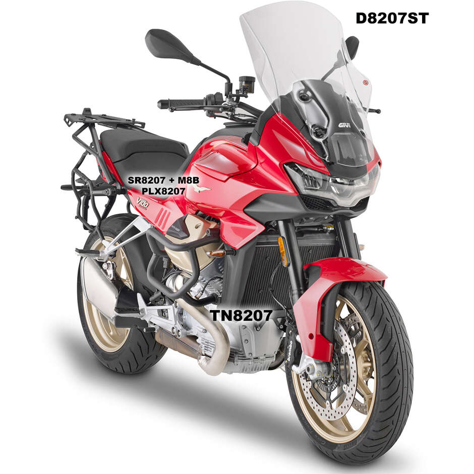 Givi SR8207 Support Arrière Monokey ou Monolock Top Case Pour MOTO GUZZI V100 Mandello 1000 (22 > 24)