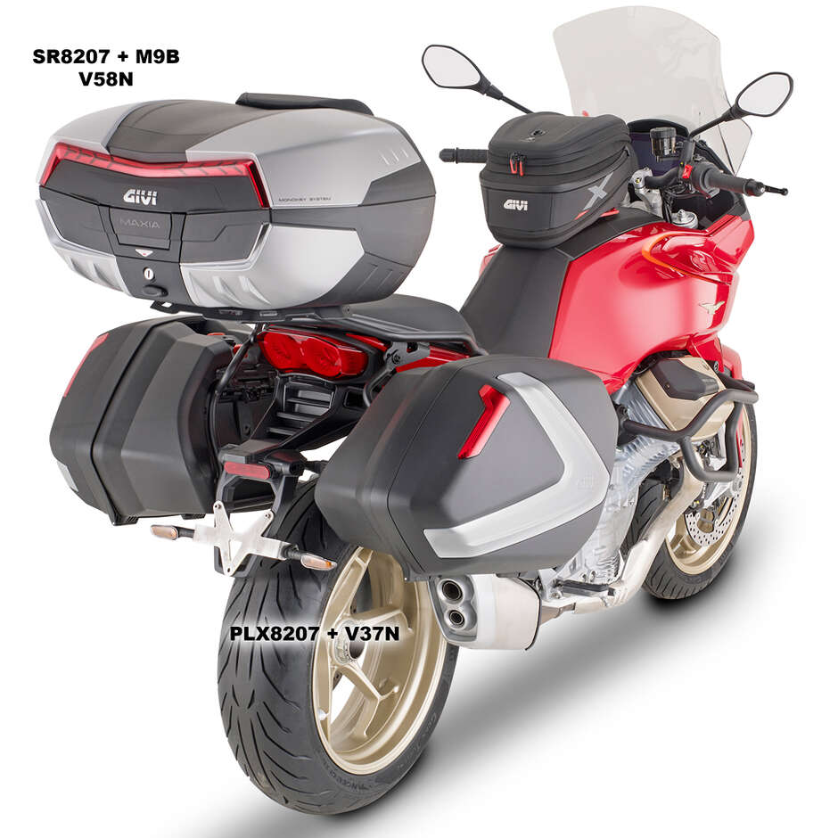 Givi SR8207 Support Arrière Monokey ou Monolock Top Case Pour MOTO GUZZI V100 Mandello 1000 (22 > 24)