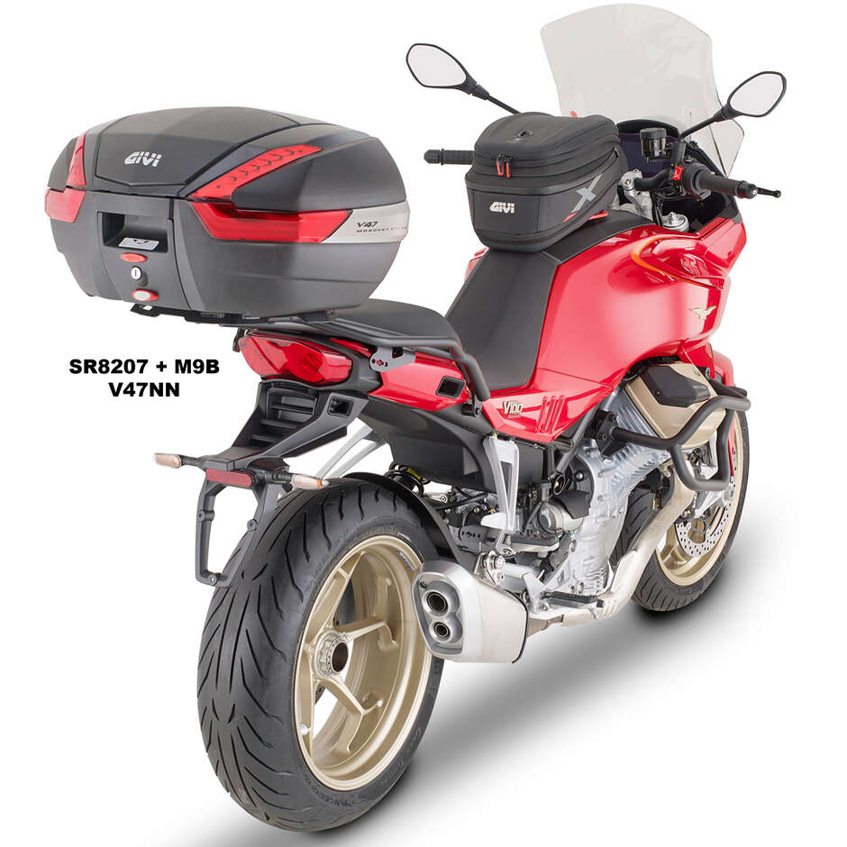 Givi SR8207 Support Arrière Monokey ou Monolock Top Case Pour MOTO GUZZI V100 Mandello 1000 (22 > 24)