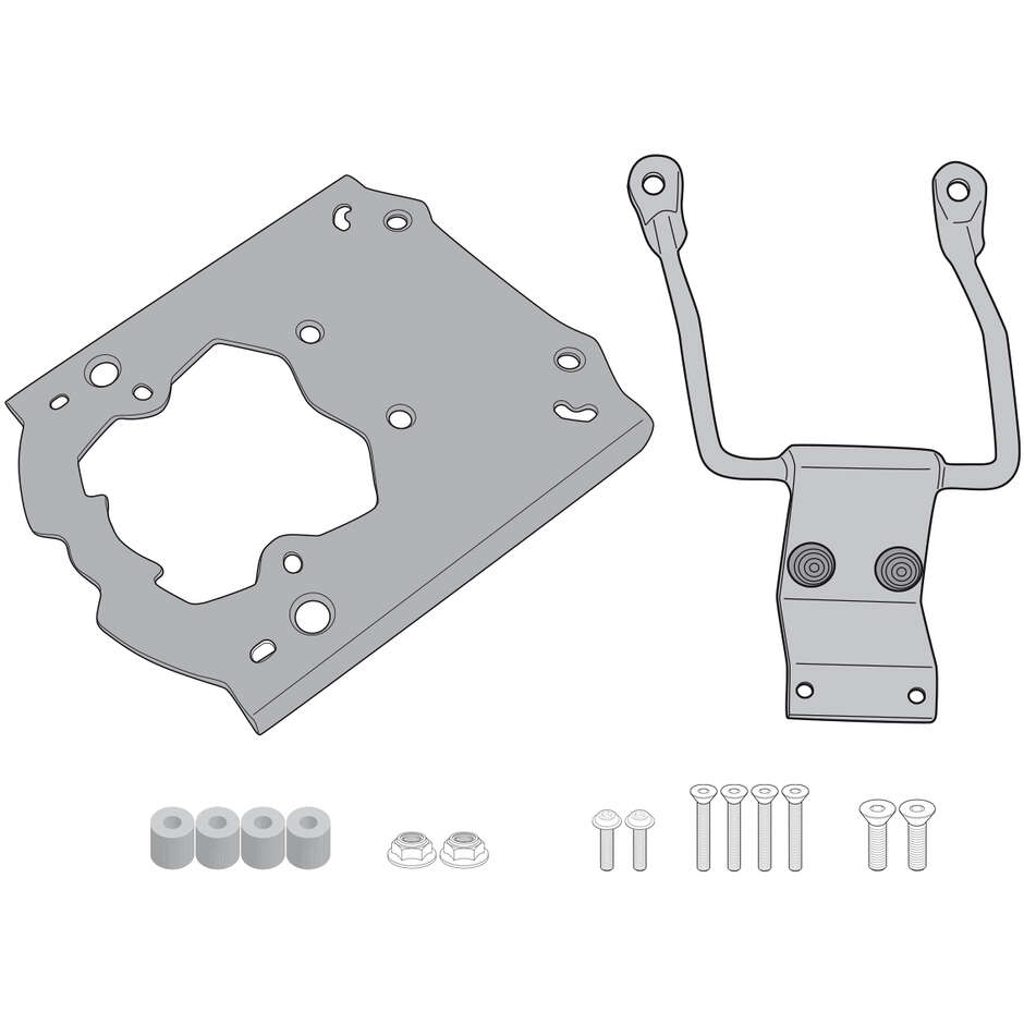 Givi SR9054 Support Arrière Monokey ou Monolock Top Case Pour ROYAL ENFIELD Himalayan (21 > 23)