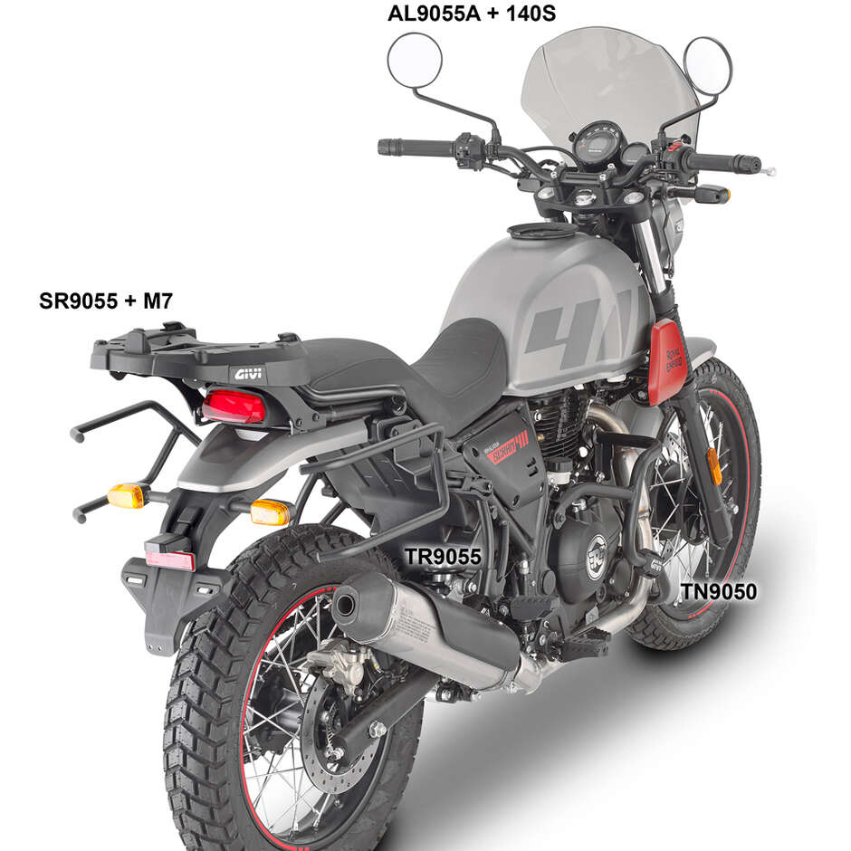 Givi SR9055 Monokey or Monolock Top Case Rear Rack For ROYAL ENFIELD Scram 411 (22 > 24)