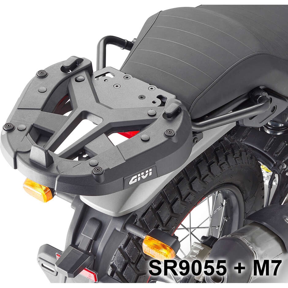 Givi SR9055 Porte-bagages arrière Monokey ou Monolock pour ROYAL ENFIELD Scram 411 (22 > 24)