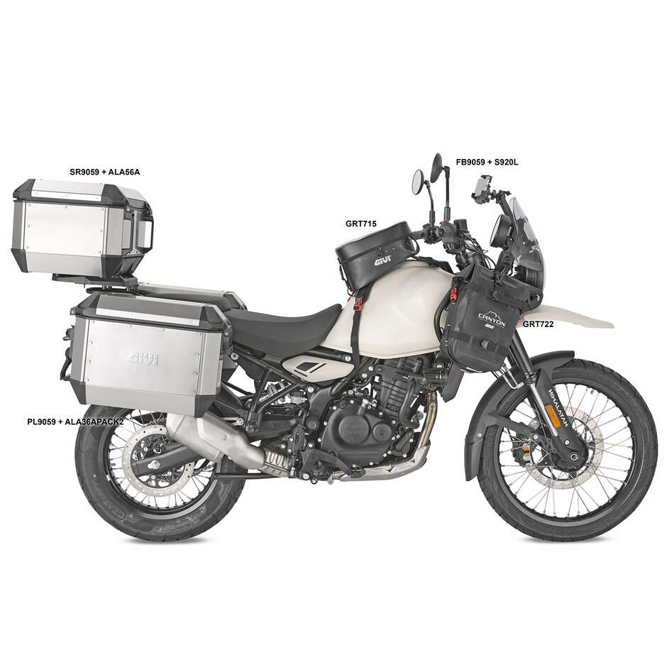 Givi SR9059 Porte-bagages arrière Monokey ou Monolock pour ROYAL ENFIELD Himalayan 450 (24)