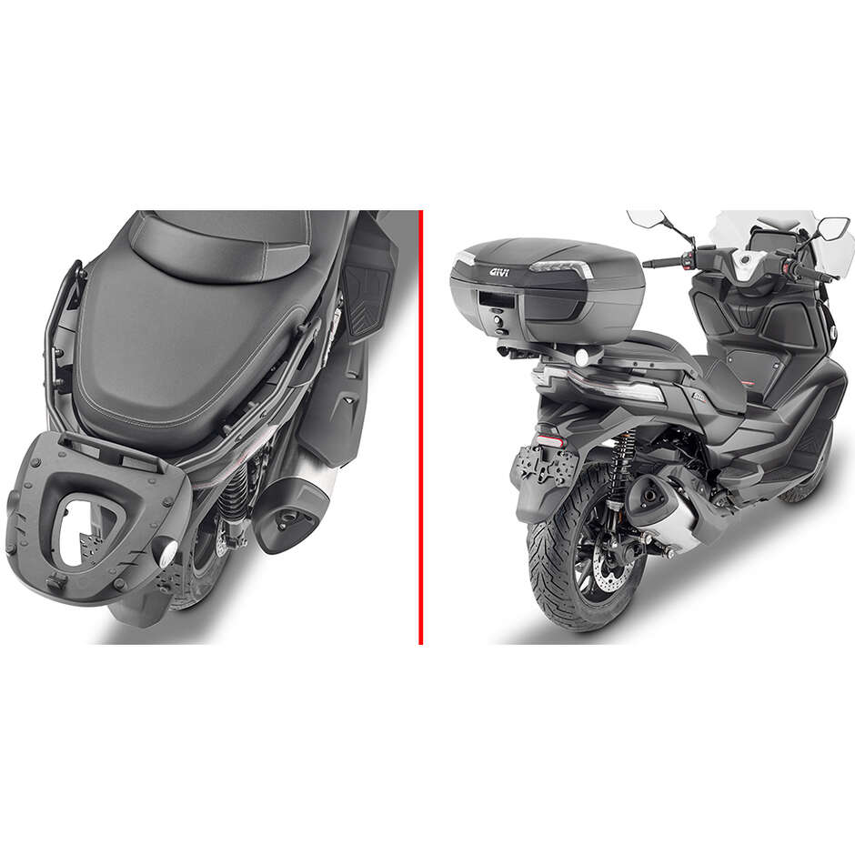Givi SR9256 Monokey- oder Monolock-Topcase-Heckträger für VOGE SR4 350 (22 > 24)