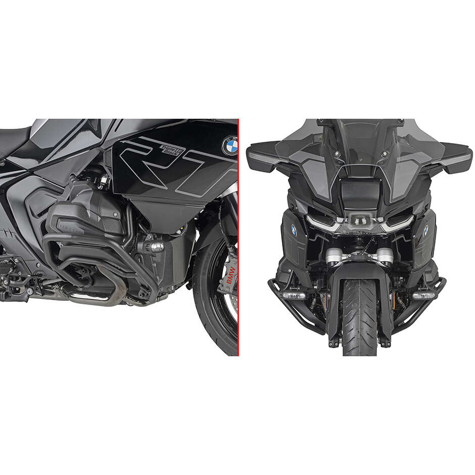 Givi TN5149 Black Specific Tubular Engine Guard For BMW R 1300 RT (26)