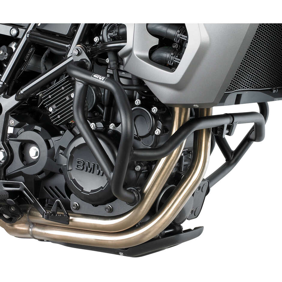 Givi TN690 Integrated Slider Tubular Engine Guard For BMW F 650 GS / F 800 GS (08 > 17); F 700 GS (13 > 17)