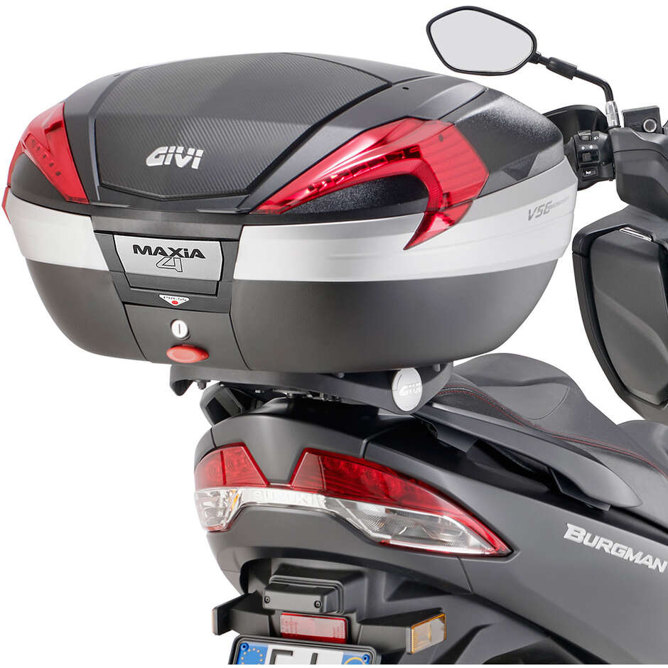 Givi Top-Box Moto V56NN MAXIA 4 Monokey-System 56 Liter Carbon Look