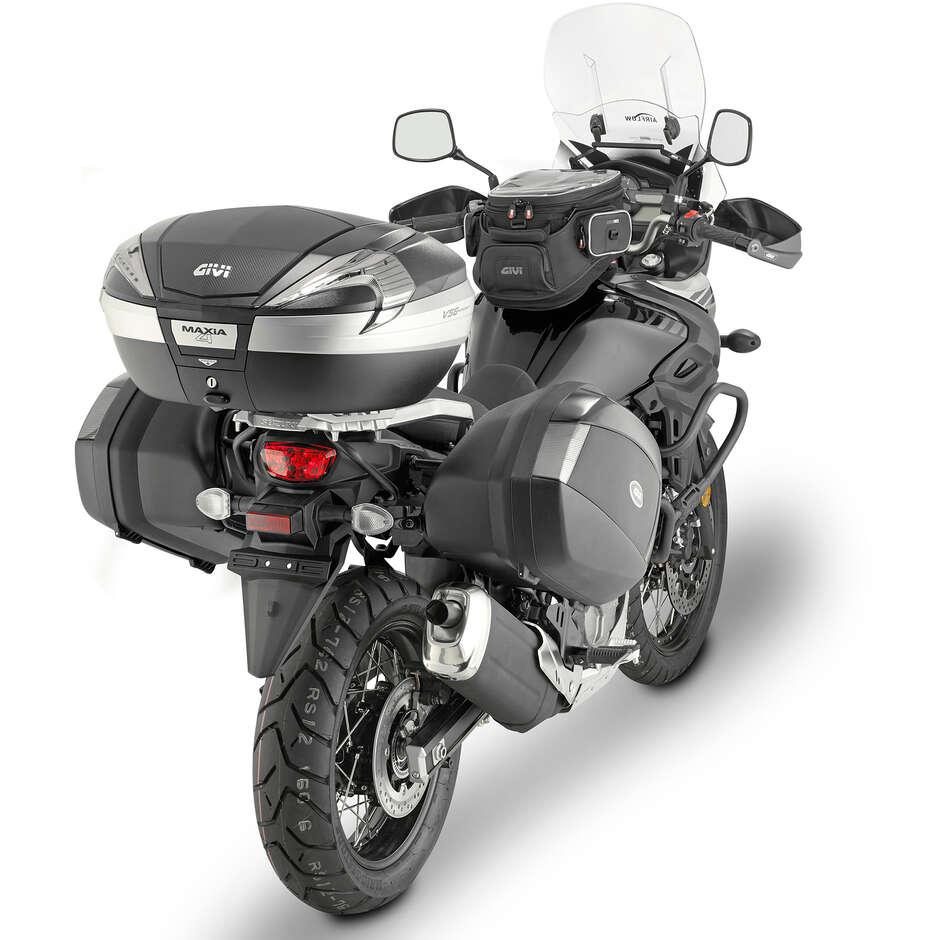 Givi Top-Box Moto V56NNT MAXIA 4 Monokey-System 56 Liter Reflektoren Fumè