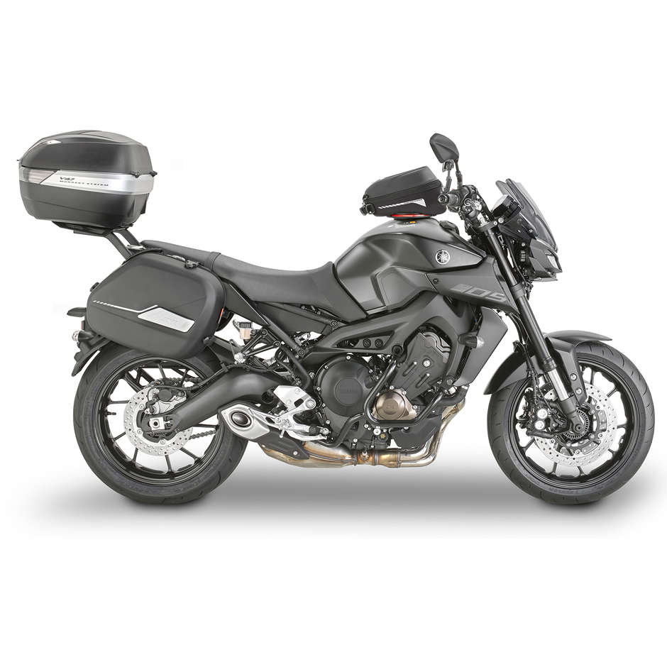 Givi TST2132 Cadres latéraux de moto pour sacs ST604 spécifiques pour Yamaha MT-09 / Sp (2017-20)