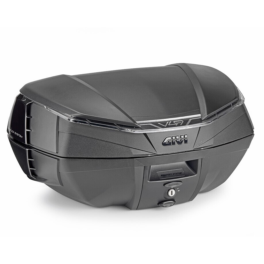 Givi V49 AIR Monokey Motorrad-Topcase, schwarzer Rauchreflektor