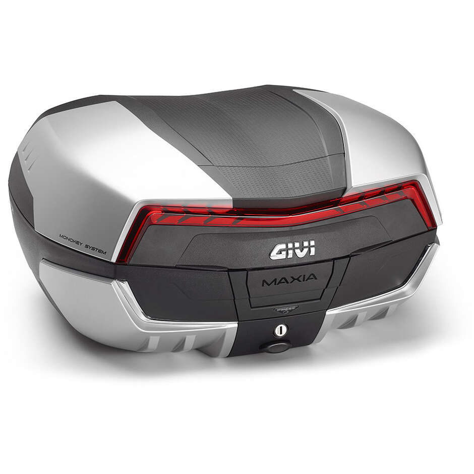 Givi V58 MAXIA 5 v2 Monokey Motorcycle Top Case Grey 58 lt.