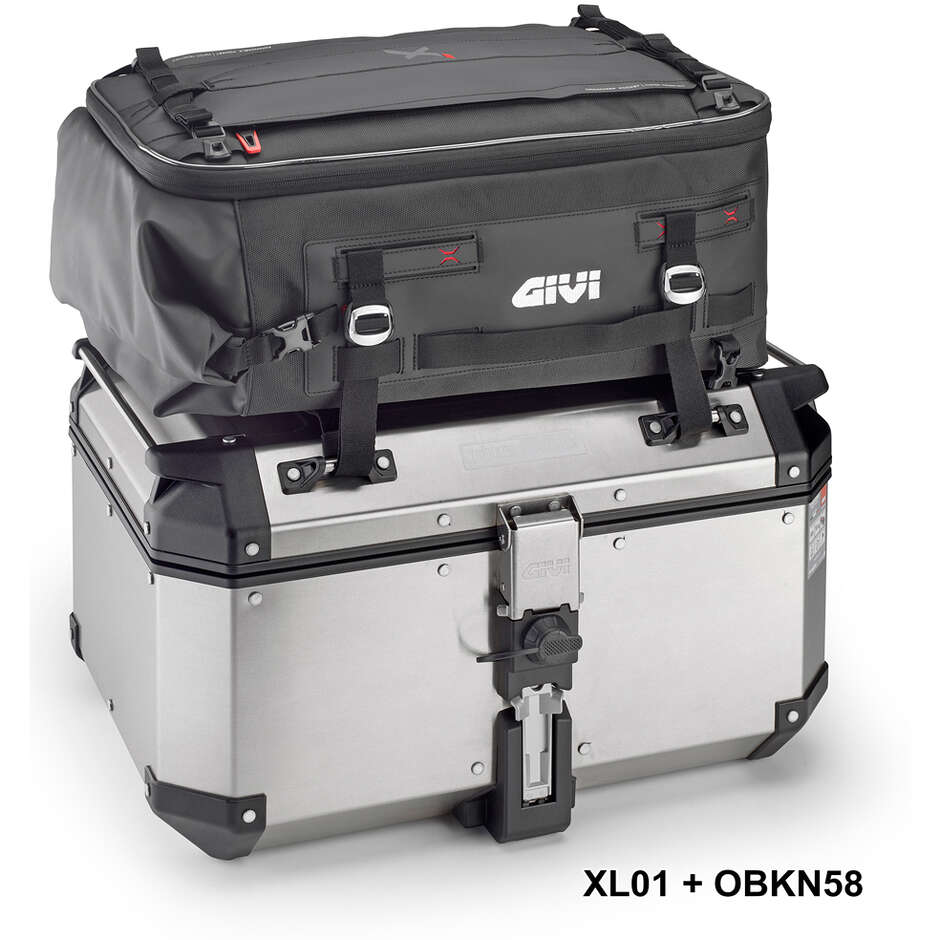 Givi X-Line XL03 ausziehbare Sattel-Cargo-Tasche 39&gt;52 Liter
