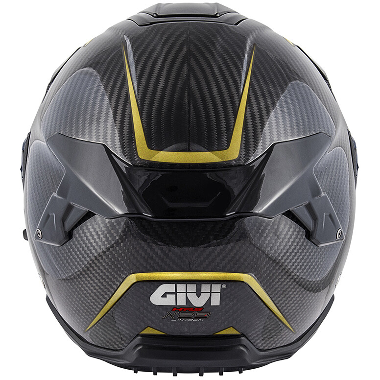 Givi X29 CARBON Jet Motorcycle Helmet Black Gold For Sale Online