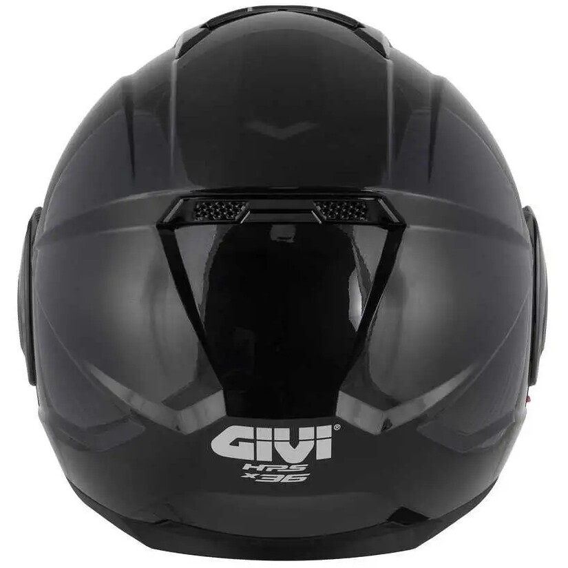 Givi X36 Modular Motorcycle Helmet P/J Fiber Black Metallic