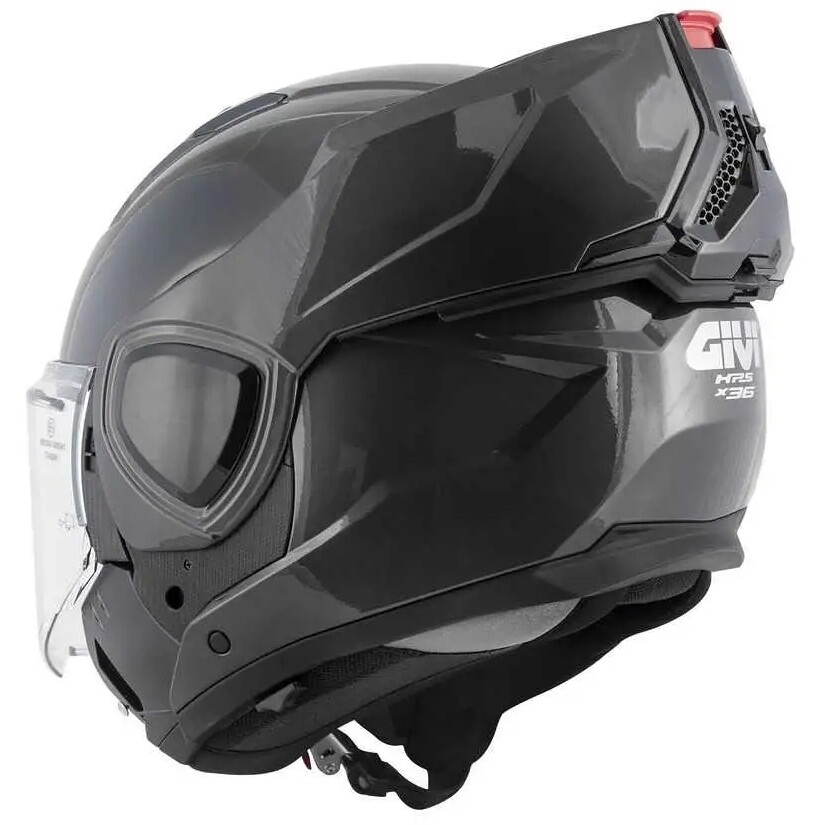Givi X36 Modular-Motorradhelm P/J Fibre Anthrazitgrau