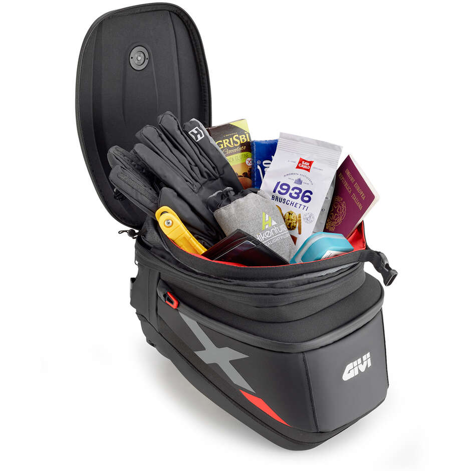 Givi XL05B TANKLOCK Erweiterbarer Motorrad-Tankrucksack (15>21 lt) Motorradspezifikation in der Beschreibung