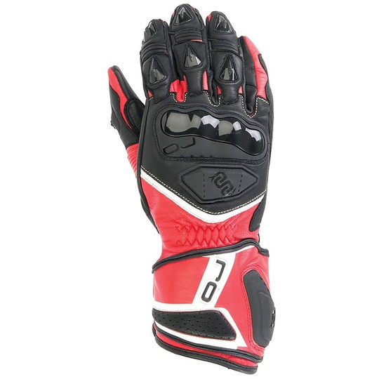GLOVES Black FEAT Black Leather Gloves