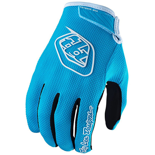 Gloves Child Motorcycle Cross Enduro troy Lee Designs AIR Light Blue