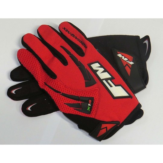 Gloves Cross Enduro Racing X16 Red Fm