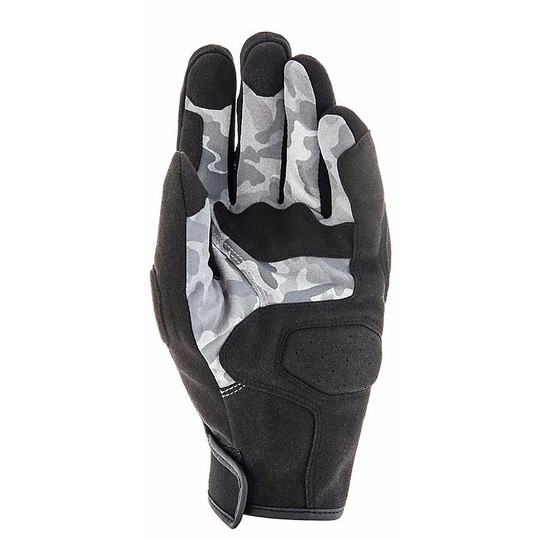 Gloves Moto Cross Enduro Adventure With Acerbis Protections Black