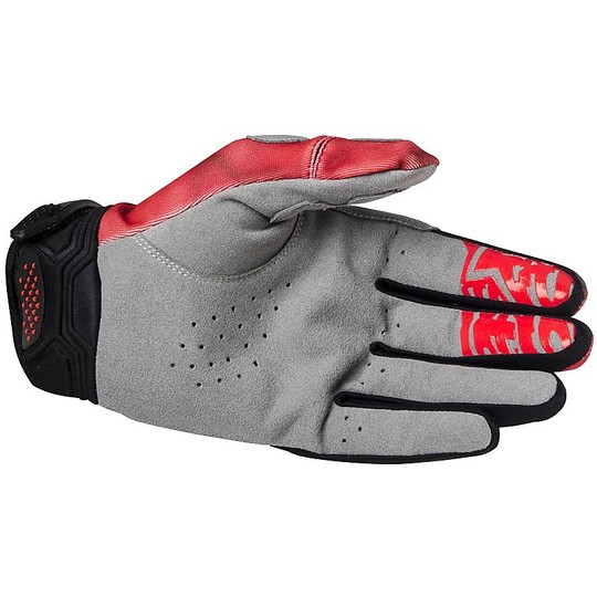 Gloves Moto Cross Enduro Alpinestars Racer Glove 107 Grey Black