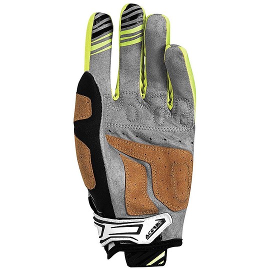 Gloves Moto Cross Enduro MX X2 Gloves Acerbis Black Green