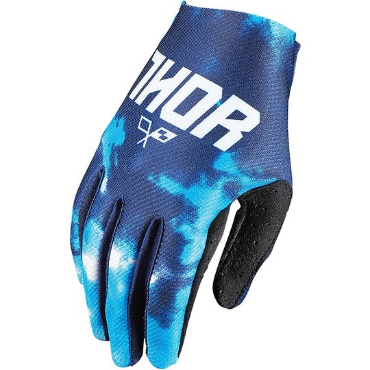 Gloves Moto Cross Enduro Thor Baby Blue Void 2017 Tydy