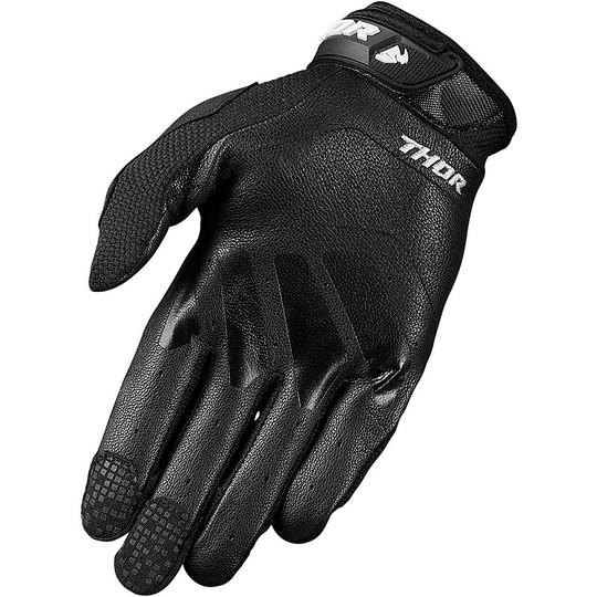 Gloves Moto Cross Enduro thor Defend 2017 Black