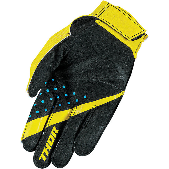 Gloves Moto Cross Enduro thor Invert 2017 Rhythm Yellow