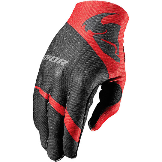 Gloves Moto Cross Enduro thor Invert Red Rhythm 2017