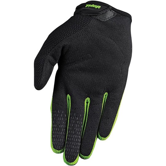 Gloves Moto Cross Enduro Thor Spectrum Child 2016 Black Green