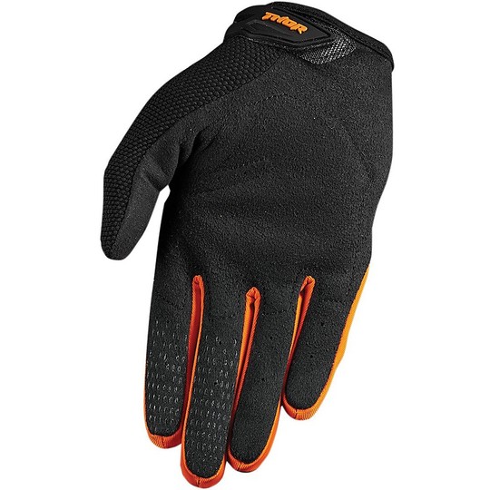 Gloves Moto Cross Enduro Thor Spectrum Child 2016 Black Orange