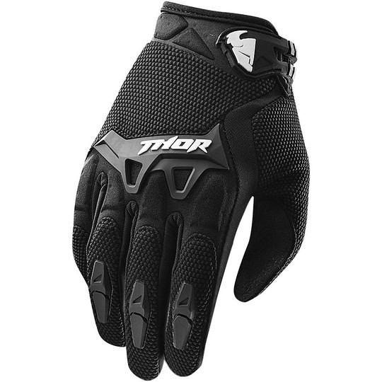 Gloves Moto Cross Enduro Thor Spectrum Child 2016 Black