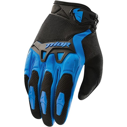 Gloves Moto Cross Enduro Thor Spectrum Child 2016 Navy Blue