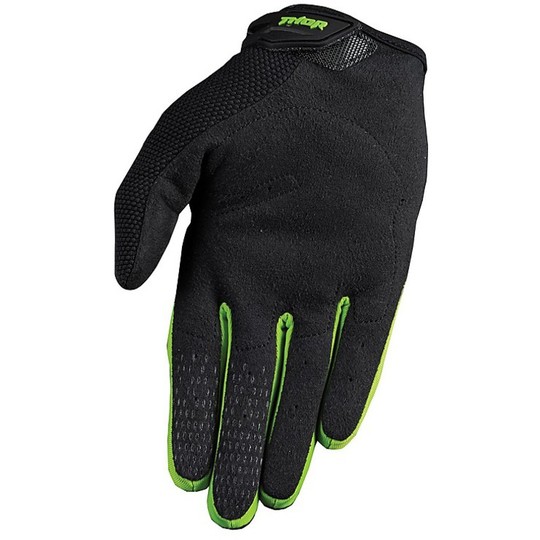 Gloves  Moto Cross Enduro Thor Spectrum Gloves 2015 Green fluorescing