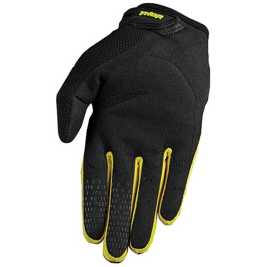 Gloves  Moto Cross Enduro Thor Spectrum Gloves 2015 Yellow Suzuki