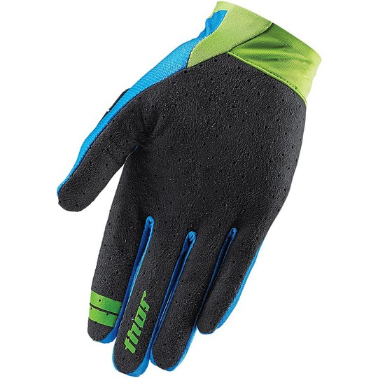 Gloves Moto Cross Enduro Thor Void Gloves Blue Course