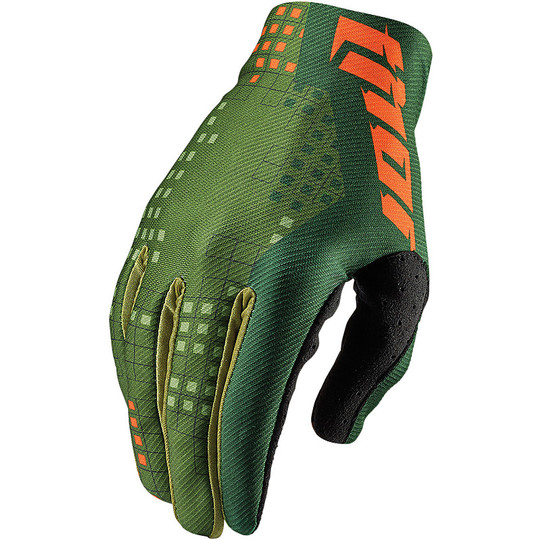 Gloves Moto Cross Enduro Thor Void Gloves Green Pixels