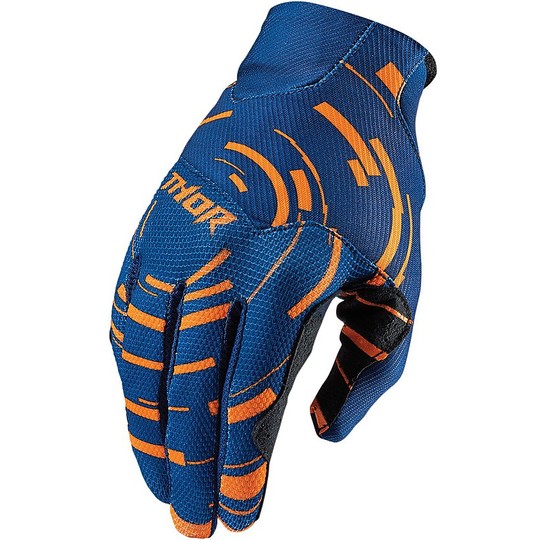 Gloves Moto Cross Enduro Thor Void Plus Gloves Circulus 2016 Orange