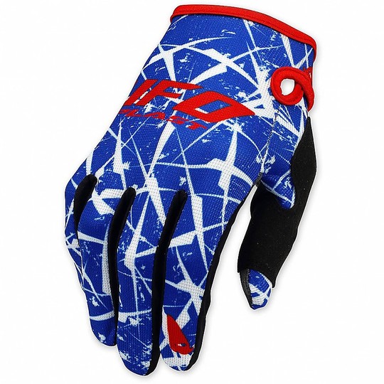 Gloves Moto Cross Enduro UFO Model Element Blue