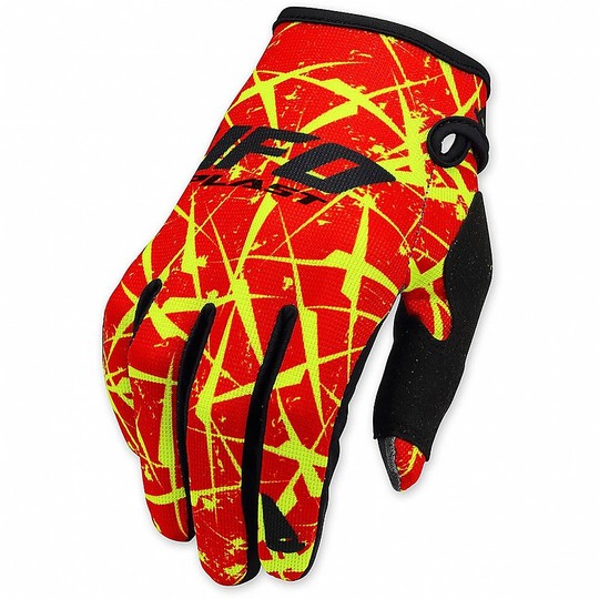 Gloves Moto Cross Enduro UFO Model Element Red