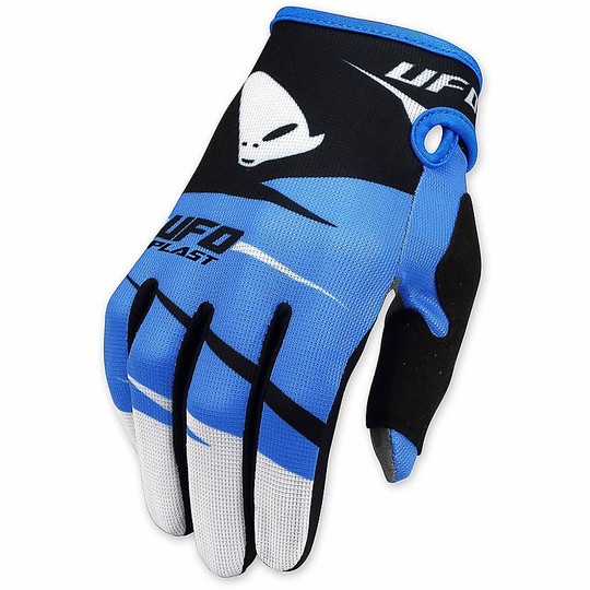 Gloves Moto Cross Enduro UFO Model Revolt Blue