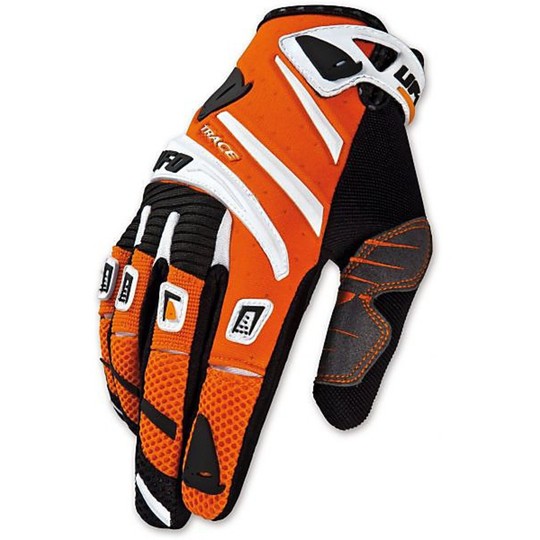 Gloves Moto Cross Enduro UFO Model Trace Orange