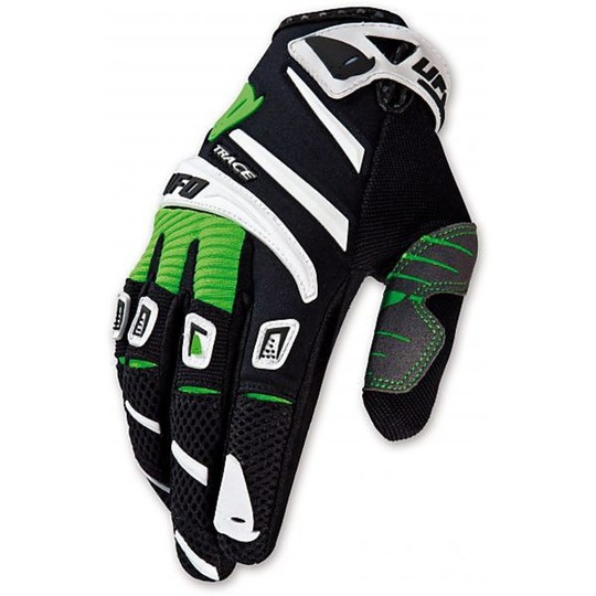 Gloves Moto Cross Enduro UFO Trace Model Green