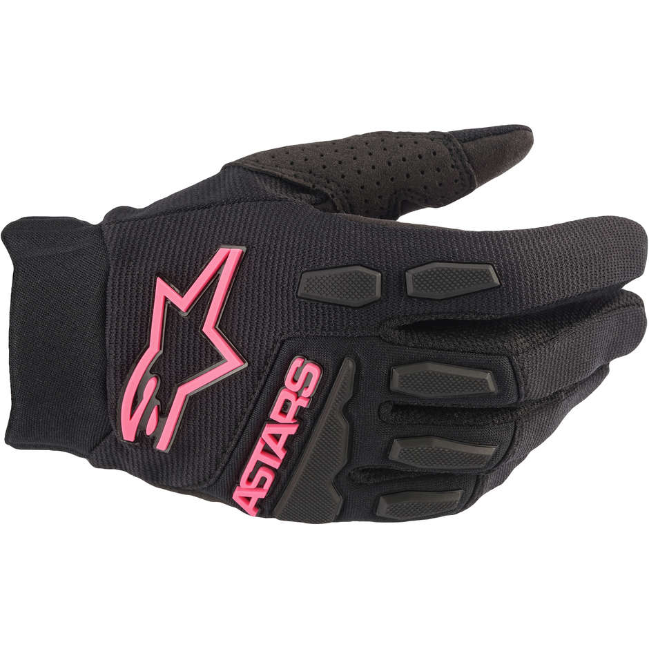 Gloves Woman Moto Cross Enduro Alpinestars STELLA FULL BORE Black Pink