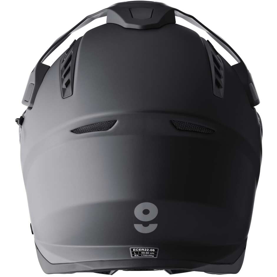 GMS Adventus Adventure Motorcycle Helmet Matt Black