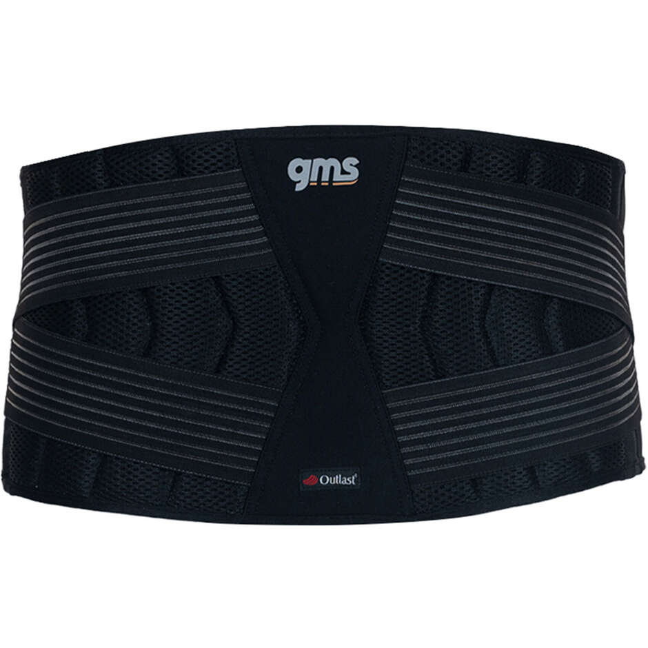 GMS AIR Motorrad-Lendengurt Schwarz