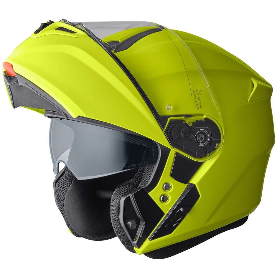 GMS Aperio Modular-Motorradhelm, Gelb/Schwarz